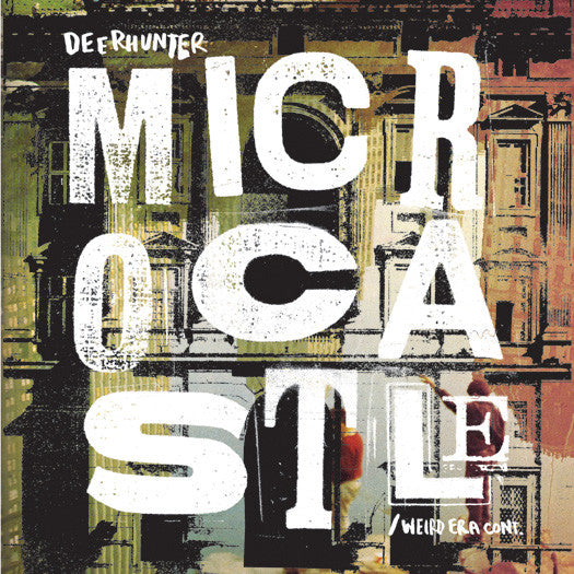 Image of Front Cover of LP - VG+/VG+ - DEERHUNTER, Microcastle (4ad; CAD2822, UK 2008, White Vinyl), ,  - 2816075C