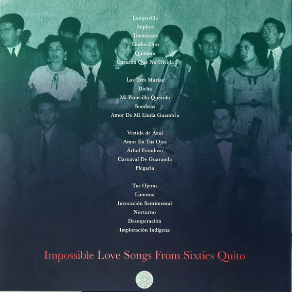 Image of Back Cover of 2xLP - VG+/VG - BEN TEZ & VALENCIA, Impossible Love Songs From Sixties Quito (Honest Jon's Records; HJRLP83, UK 2021, Gatefold), ,  - 2526113E