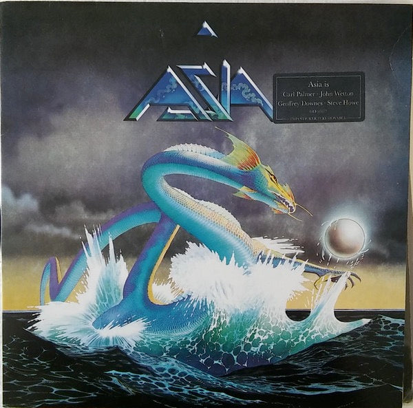Image of Front Cover of LP - VG/VG+ - ASIA, Asia (Geffen Records; GEF 85577, UK 1982, Insert), No hype sticker on sleeve, Light edge wear, Clean disc,  - 3816264C