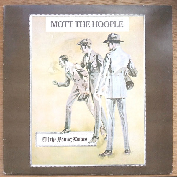 Image of Front Cover of LP - VG/VG - MOTT THE HOOPLE, All The Young Dudes (CBS; 65184, UK 1972, Inner), Wispy hairlines, Glossy disc, Clean inner, Strong VG sleeve, Light edge wear only. ,  - 1516107C