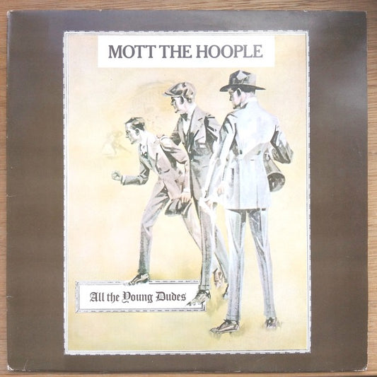 Image of Front Cover of LP - VG/VG - MOTT THE HOOPLE, All The Young Dudes (CBS; 65184, UK 1972, Inner), Wispy hairlines, Glossy disc, Clean inner, Strong VG sleeve, Light edge wear only. ,  - 1516107C
