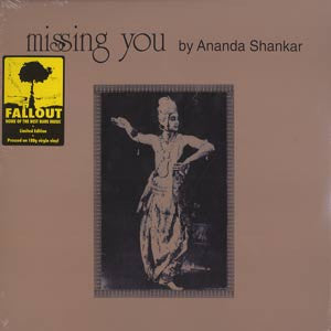 Image of Front Cover of LP - VG/VG+ - ANANDA SHANKAR, Missing You (Fallout; FOLP2062, UK 2007, Picture Sleeve), ,  - 3026160E