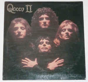 Image of Front Cover of LP - VG/VG+ - QUEEN, Queen II (EMI; EMA767, UK 1970s Reissue, Laminated Gatefold Sleeve With Crest Design Text, NO Inner), ,  - 2526150E