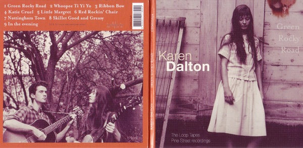 Image of Back Cover of CD - EX/EX - KAREN DALTON, Green Rocky Road (Megaphone Music; CDMEGA18, France 2008), ,  - 3656086S