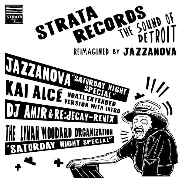 Image of Front Cover of 12" - VG+/EX - JAZZANOVA / THE LYMAN WOODARD ORGANIZATION, Saturday Night Special (Kai Alc  NDATL Remix / DJ Amir & Re.Decay Remix) (BBE; BBE690SLP2, UK 2023, Picture Sleeve), ,  - 2716537C