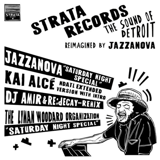 Image of Front Cover of 12" - VG+/EX - JAZZANOVA / THE LYMAN WOODARD ORGANIZATION, Saturday Night Special (Kai Alc  NDATL Remix / DJ Amir & Re.Decay Remix) (BBE; BBE690SLP2, UK 2023, Picture Sleeve), ,  - 2716537C