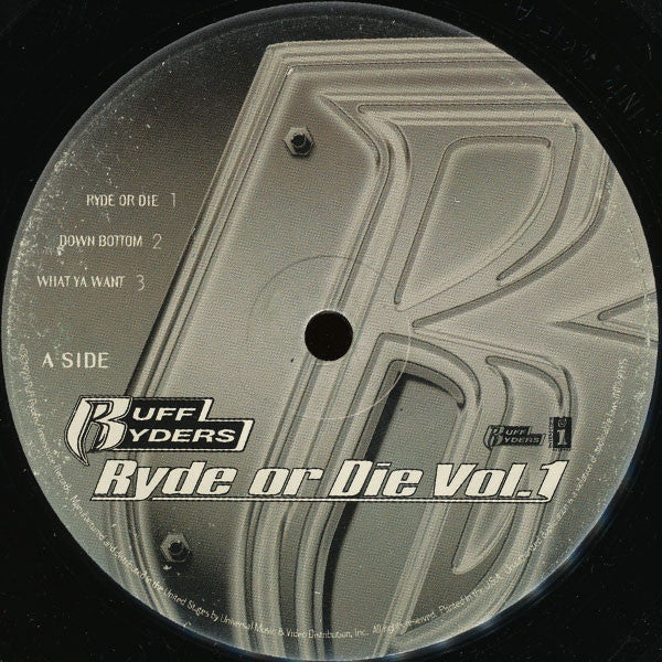 Image of Label Cover of 5144143S: 2xLP - RUFF RYDERS, Ryde Or Die Vol. I (Interscope Records; INT2-90315, US 1999, Picture Sleeve, 2 Inserts) edge wear top and bottom sleeve - minor  VG/VG+