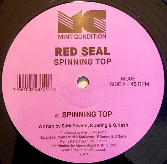 Image of Front Cover of 12" - VG+/VG+ - RED SEAL, Spinning Top (Mint Condition; MC061, UK 2023 Reissue, Die Cut Company Sleeve), , A1 Spinning TopB1 TwisterB2 Hula Hoop - 2646070S