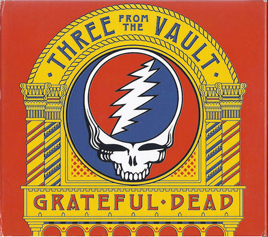 Image of Front Cover of 3953188S: 2xCD - GRATEFUL DEAD, Three From The Vault (Rhino Records; R2 162812, US 2007, Digipak, Sticker) Stickered Sleeve  VG+/VG+