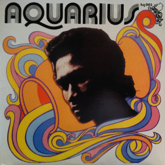 Image of Front Cover of 4033040E: LP - HERMAN CHIN LOY, Aquarius Dub (Aquarius ; AQ001, UK 2003 Reissue)   NEW/NEW