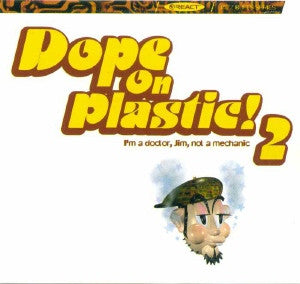 Image of Front Cover of 2xLP - VG/VG - VARIOUS, Dope On Plastic! 2 (React; REACT LP 65, UK 1995, Gatefold), Edge Wear,  - 4146145S