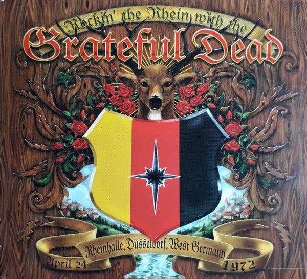 Image of Front Cover of 3953196S: 3xCD - GRATEFUL DEAD, Rockin' The Rhein With The Grateful Dead (Rhino Records; R2 78921, US 2004, Booklet, Limited Edition)   VG+/VG+