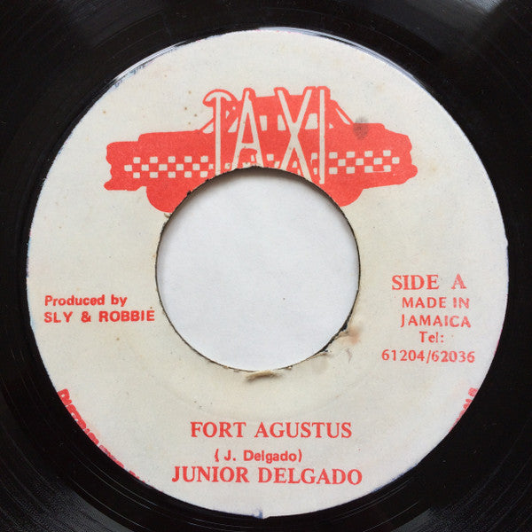 Image of Front Cover of 7" - /VG+ - JUNIOR DELGADO, Fort Agustus (Taxi; , Jamaica 1980), ,  - 4016458C
