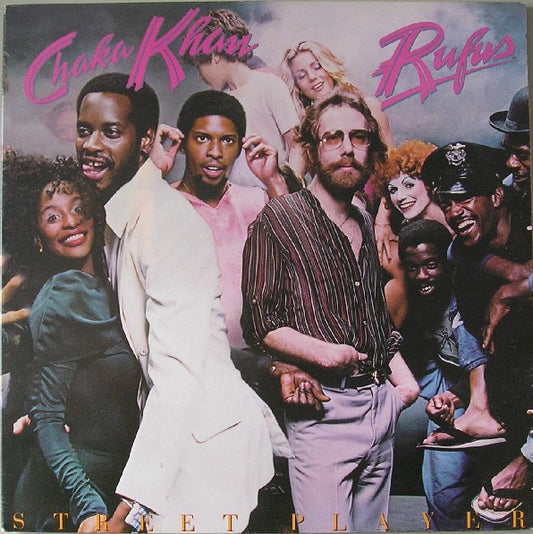 Image of Front Cover of 4314223C: LP - RUFUS & CHAKA KHAN, Street Player (ABC Records; ABCL 5239, UK 1978, Gatefold) Strong VG to vinyl. Edge wear to sleeve.  VG/VG