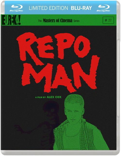 Image of Front Cover of Blu-Ray - VG+/VG+ - ALEX COX, Repo Man (Eureka!; EKA70042, UK 2012 Reissue, Booklet), ,  - 3516133C