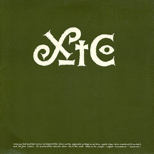 Image of Back Cover of 2xLP - VG/VG - XTC, English Settlement (Virgin; V2223, UK 1982, Textured Sleeve, 2 Inners, Wide Spine), Edge and Ring Wear,  - 2946228S