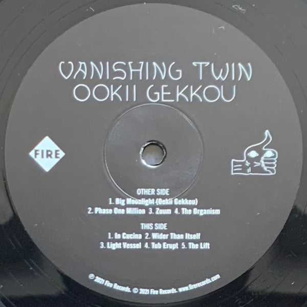 Image of Label Cover of LP - EX/VG+ - VANISHING TWIN, Ookii Gekkou (Fire Records; FIRELP583, UK 2021, Gatefold, Inner, Postcard), Seal opened instore, still in hype stickered shrinkwrap.,  - 0626169E