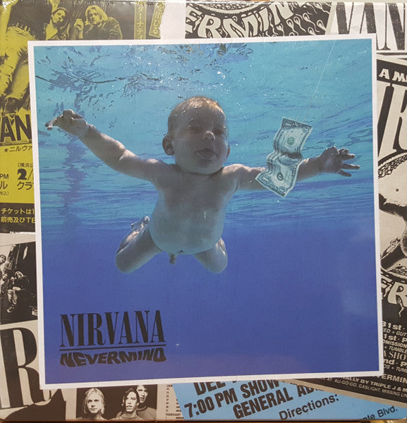 Image of Front Cover of 3534123E: 5xCD - NIRVANA, Nevermind (Geffen Records; 3846188, USA & Europe 2021 Reissue, Box Set, Book, 1x Blu-ray (1080p), Photo Print, 30th Anniversary, Remastered, Deluxe Limited Edition)   EX/EX