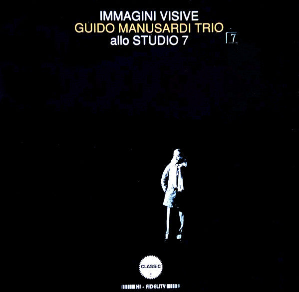 Image of Front Cover of 4133148E: CD - GUIDO MANUSARDI TRIO*, Immagini Visive - Allo Studio 7 (Right Tempo Classics; RTCL 808 SH, Italy 1995, Jewel Case, Booklet)   VG+/VG+