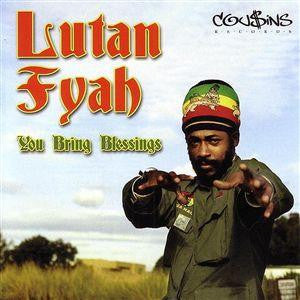 Image of Front Cover of LP - VG/VG+ - LUTAN FYAH, You Bring Blessings (Cou$ins Records ; COUSLP0001, UK 2007, Inner), Bit of water damage next to the sleeve's opening.,  - 1246321S