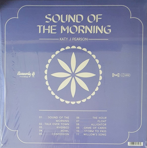 Image of Back Cover of LP - EX/EX - KATY J PEARSON, Sound Of The Morning (Heavenly; HVNLP204C, UK 2022, Inner & Insert, Clear Vinyl), ,  - 1546171S