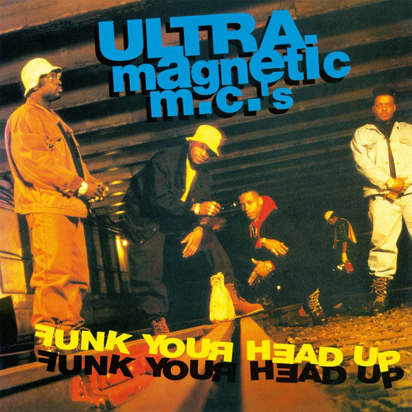 Image of Front Cover of 1134112E: 2xLP - ULTRAMAGNETIC MC'S, Funk Your Head Up (Music On Vinyl; MOVLP3493, Europe 2023 Reissue, Stickered outer plastic sleeve with flap, Black Inners, 180 Gram Vinyl)   NEW/NEW