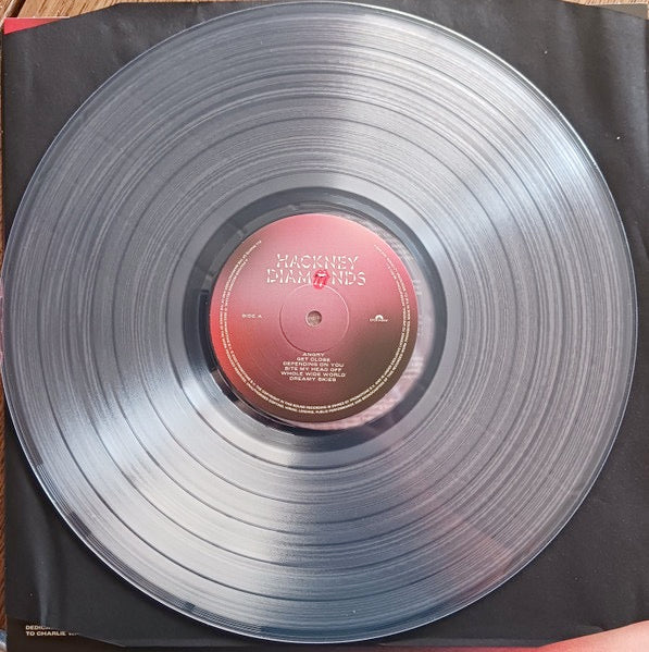 Image of Label Cover of 0436194E: LP - THE ROLLING STONES, Hackney Diamonds (Polydor; 5546460, UK & Europe 2023, Gatefold, Inner, Diamond Clear Vinyl)   NEW/NEW