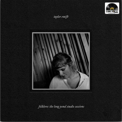 Image of Front Cover of 2xLP - EX/M - TAYLOR SWIFT, Folklore: The Long Pond Studio Sessions (UMG; B0036425-01, Worldwide 2023 Reissue, Insert, Record Store Day 2023, Grey Vinyl), Still SEALED In Stickered Shrinkwrap. Some Light Marks On Shrinkwrap & Small Corner Crease On Sleeve. ,  - 1516066C