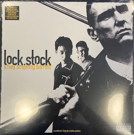 Image of Front Cover of 4213446C: 2xLP - VARIOUS, Lock, Stock & Two Smoking Barrels - Original Soundtrack (Island Records; UMCLP064, Europe 2023 Reissue)   NEW/NEW