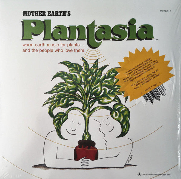 Image of Front Cover of LP - NEW/NEW - MORT GARSON, Mother Earth's Plantasia (Sacred Bones Records; SBR3030LP, US 2019 Reissue, Booklet, Download Code), ,  - 1935156E