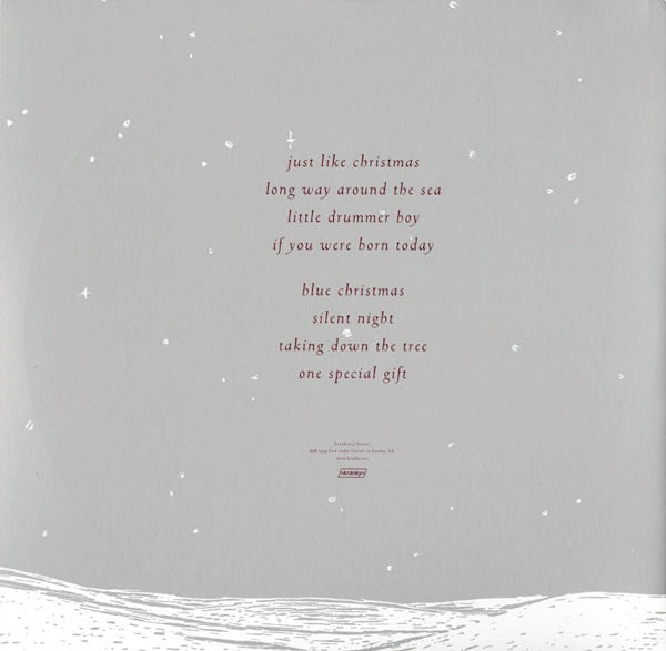 Image of Back Cover of 4253470S: LP - LOW, Christmas (Kranky; krank153, US 2010s Reissue, Gatefold, Inner)   NEW/NEW