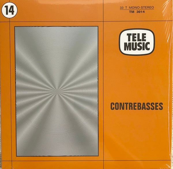 Image of Front Cover of 4233269E: LP - GUY PEDERSEN, Contrebasses (Tele Music; BEWITH146LP, Europe 2023 Reissue)   NEW/NEW