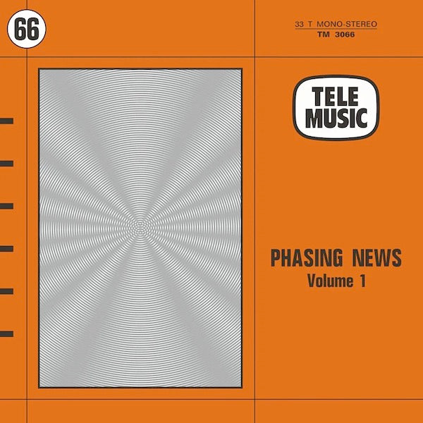 Image of Front Cover of 4233268E: LP - MICHEL GONET, Phasing News Volume 1 (Be With Records; BEWITH148LP, UK 2023 Reissue)   NEW/NEW