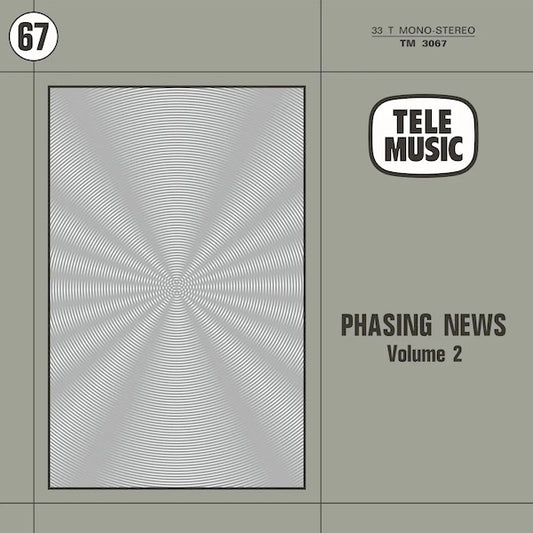 Image of Front Cover of 4233266E: LP - MICHEL GONET, Phasing News Volume 2 (Be With Records; BEWITH149LP, Europe 2023 Reissue)   NEW/NEW