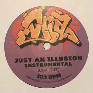 Image of Back Cover of 7" - /EX - DJ DSK, DNA Edits Instrumentals Volume 1 (DNA Records ; DNA 015, UK 2021, Plain sleeve), , A - Love Thang Instrumental (DNA Edit) 110 BPMB - Just An Illusion Instrumental (DNA Edit) 103 BPM - 2556130S