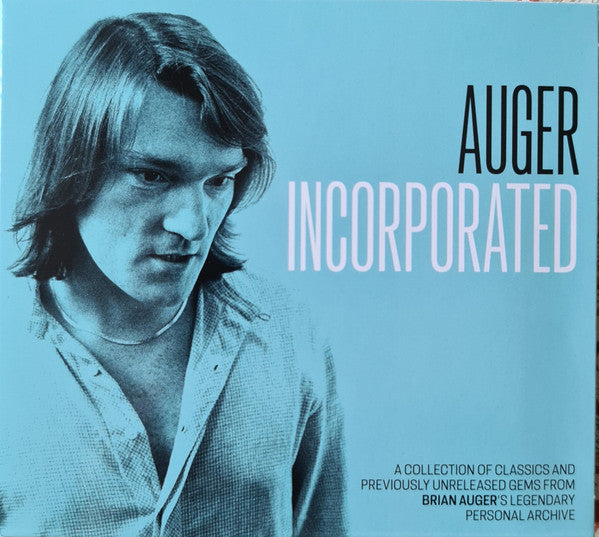 Image of Front Cover of 3034246E: 2xCD - BRIAN AUGER, Auger Incorporated (Soul Bank Music; SBM009CD,  2023, Digipak, Inner) discs have some light marks, does not affect play  VG+/VG+