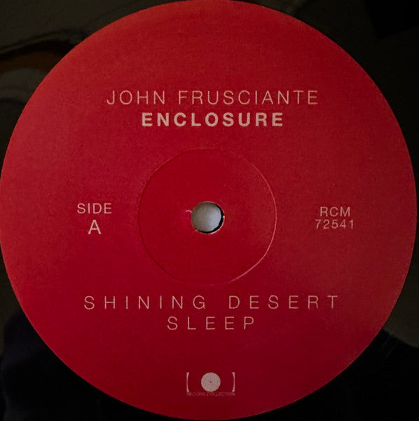 Image of Label of 4353048S: 2xLP - JOHN FRUSCIANTE, Enclosure (Record Collection; RCM72541LP, Europe 2022 Reissue, Gatefold)   NEW/NEW