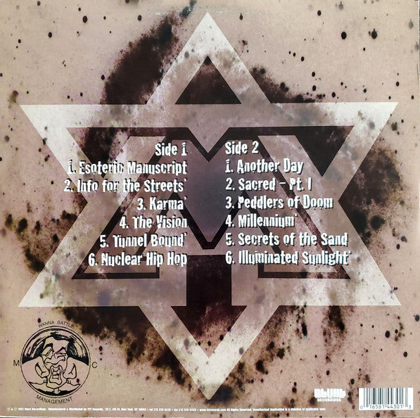 Image of Back Cover of LP - VG/G - MOOD, Doom (Blunt Recordings; TVT 4430-1, US 1997, Picture Sleeve, Inner), Marks across the full B side cause quite significant crackle throughout. Some less prominent surface noise on the A. Sleeve has some ring and edge wear.,  - 3746329S