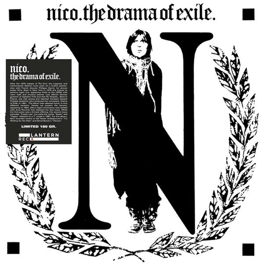 Image of Front Cover of 3614379C: LP - NICO, Drama Of Exile (Lantern Rec.; LANR014, Europe 2022 Reissue)   NEW/NEW