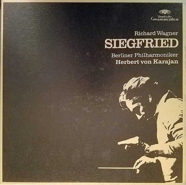 Image of Back Cover of 19xLP - VG+/VG+ - HERBERT  VON KARAJAN, BERLINER PHILHARMONIKER, Wagner: Der Ring Des Nibelungen (Gesamtausgabe) (Deutsche Grammophon; 2720 051, Germany , Box Set, Book), Great Condition Throughout,  - 3026060E