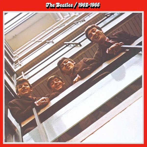 Image of Front Cover of 4453130S: 3xLP - THE BEATLES, The Red Album 1962 1966 (2023 Edition) (Apple; 5592053, Worldwide 2023 Reissue, Gatefold, 3 Inners & Insert)   NEW/NEW