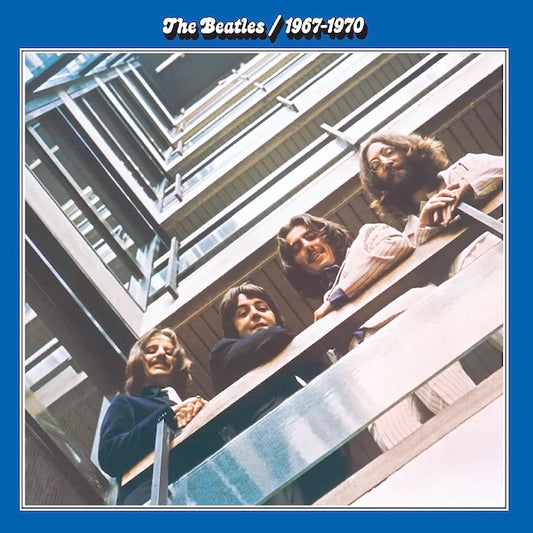 Image of Front Cover of 4453131S: 3xLP - THE BEATLES, The Blue Album 1967-1970 (2023 Edition) (Apple; 5592080, Worldwide 2023 Reissue, Gatefold, 3 Inners & Insert)   NEW/NEW