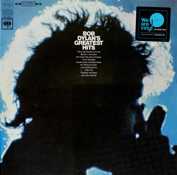 Image of Front Cover of LP - VG+/VG+ - BOB DYLAN, Bob Dylan's Greatest Hits (Columbia; KCS 9463, Europe 2017 Reissue, Poster, 180 Gram Vinyl), ,  - 2346001S