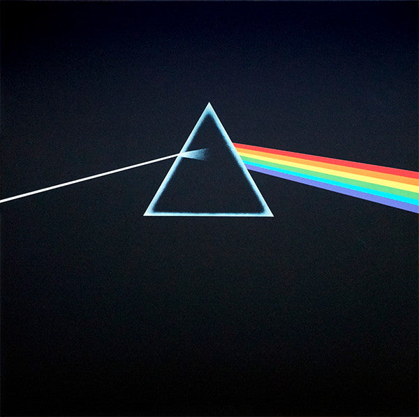 Image of Front Cover of 0145043S: LP - PINK FLOYD, The Dark Side Of The Moon (Pink Floyd Records; PFRLP8, US 2016 Reissue, Gatefold, No Posters, No Stickers)   VG+/VG+