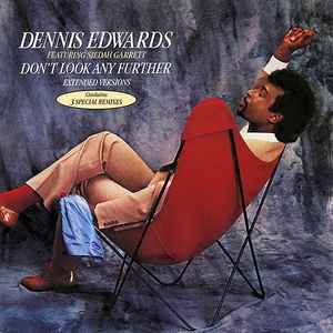Image of Front Cover of 12" - VG/VG+ - DENNIS EDWARDS, Don't Look Any Further (Extended Versions) (Gordy; TMGT 1334 R, UK 1987, Picture sleeve), ,  - 2926015E