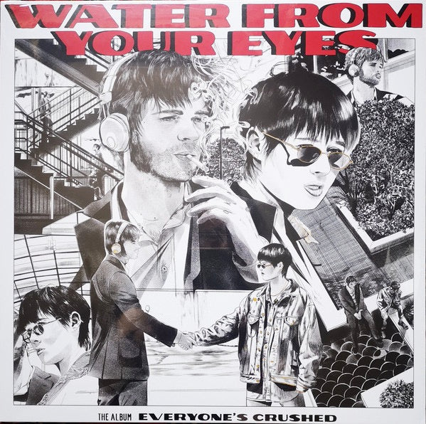 Image of Front Cover of 3514209C: LP - WATER FROM YOUR EYES, Everyone's Crushed (Matador; OLE1930LP, UK 2023, Inner, Black Vinyl) Still In Shrinkwrap  EX/VG+