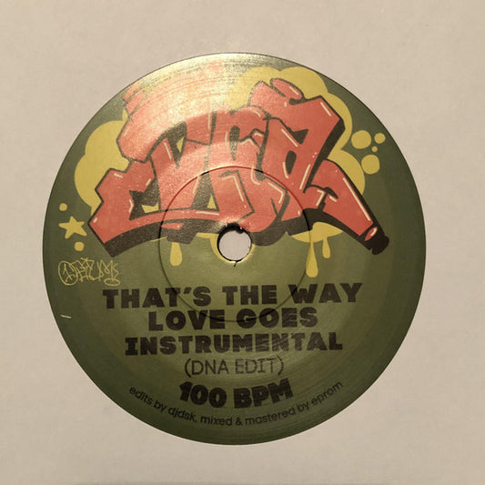 Image of Front Cover of 0156164S: 7" - DJ DSK, DNA Edits Instrumentals Volume 3 (DNA Records ; DNA 017, UK 2021, Solid Centre)   /VG+