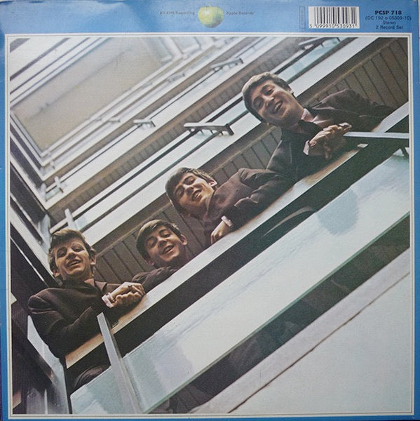 Image of Back Cover of 2xLP - VG/VG+ - THE BEATLES, 1967-1970 (Apple Records; PCSP 718, UK 1980s Reissue, Gatefold With Barcode, 2 Inners), A few light hairlines only. ,  - 3526305E