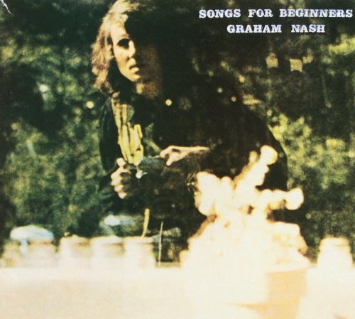 Image of Front Cover of 2xCD - VG+/VG+ - GRAHAM NASH, Songs For Beginners (Rhino Records; 8122-79949-3, Europe 2008 Reissue, Double Digipak, DVD), ,  - 4316569C