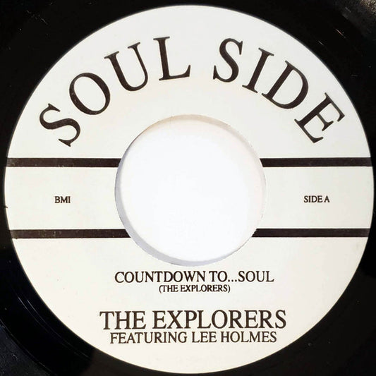 Image of Front Cover of 4423003E: 7" - THE EXPLORERS, Countdown To...Soul / Don t Bite The Hand (That Feeds You) (Soul Side; none, US )   /VG